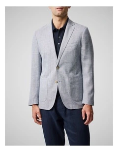 The Cascades Sports Fit Jacket in Sky