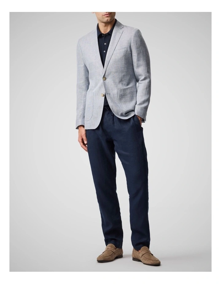 The Cascades Sports Fit Jacket in Sky image 2