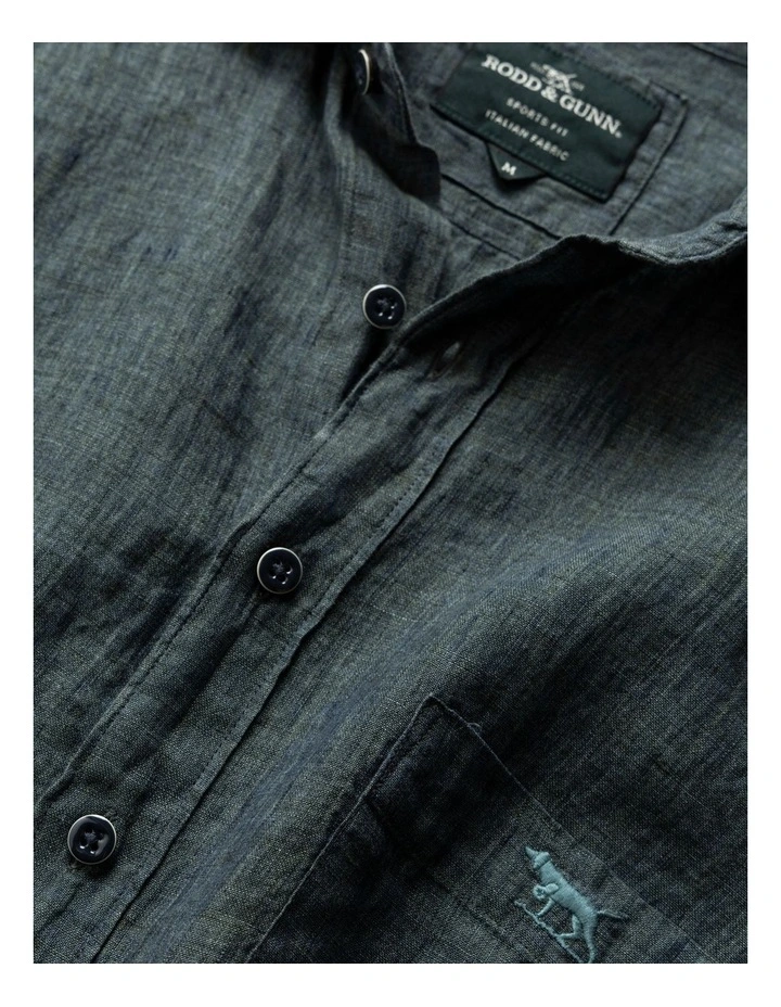 Cathedral Cove Short Sleeve Sports Fit Shirt in Ash image 5