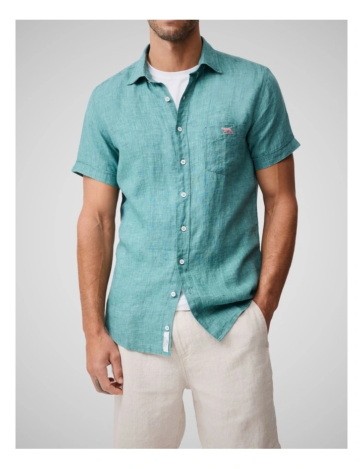 Cathedral Cove Short Sleeve Sports Fit Shirt in Savannah image 1
