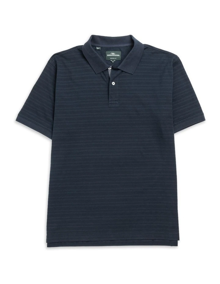 Evans Bay Sports Fit Polo in Midnight image 4