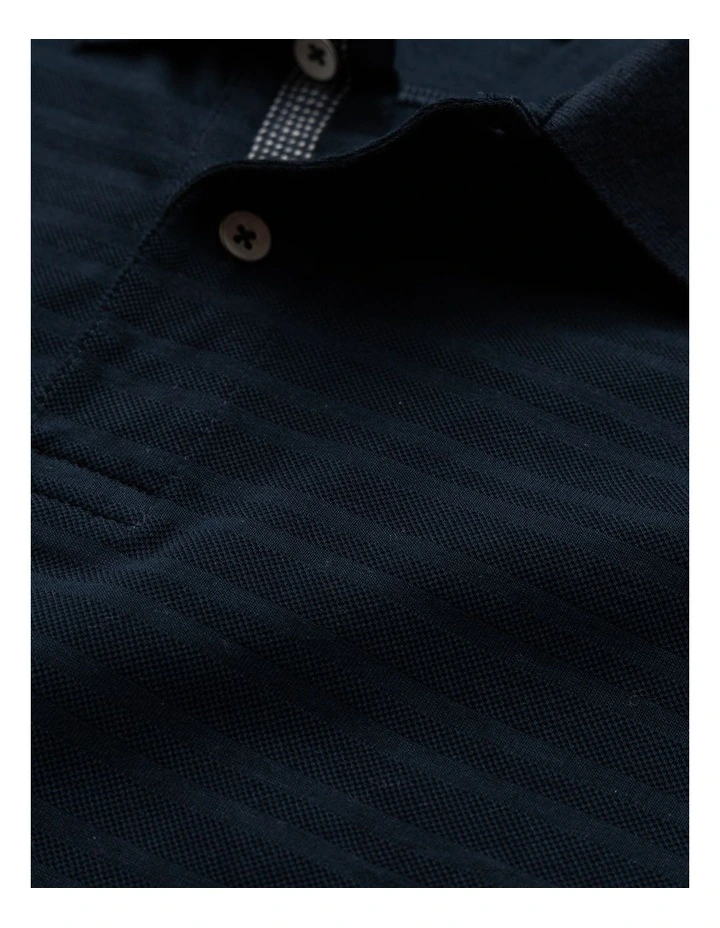 Evans Bay Sports Fit Polo in Midnight image 5