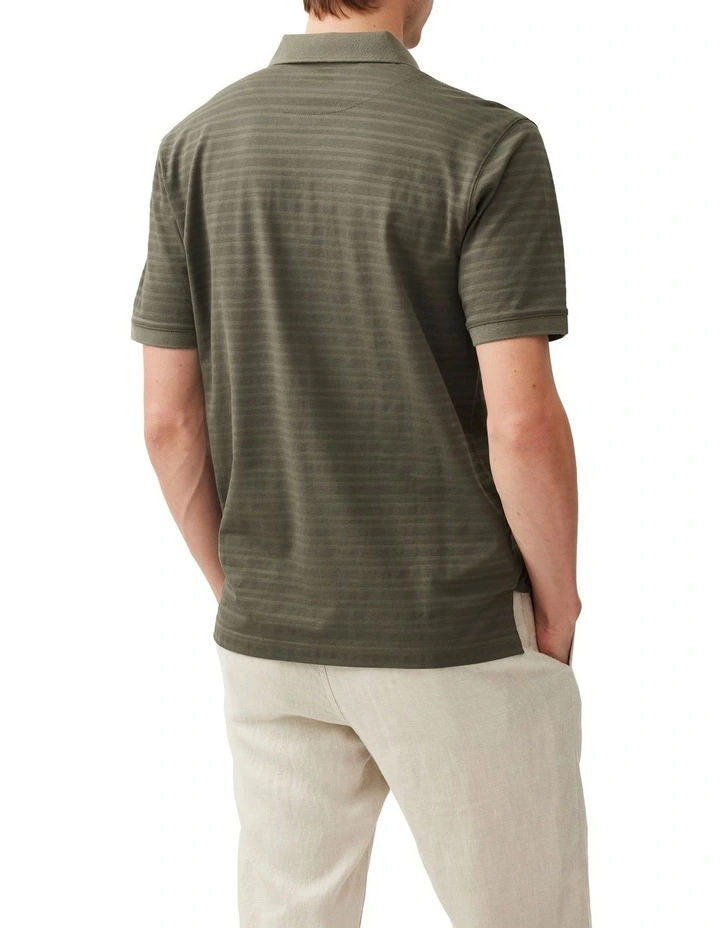 Evans Bay Sports Fit Polo in Forest image 3