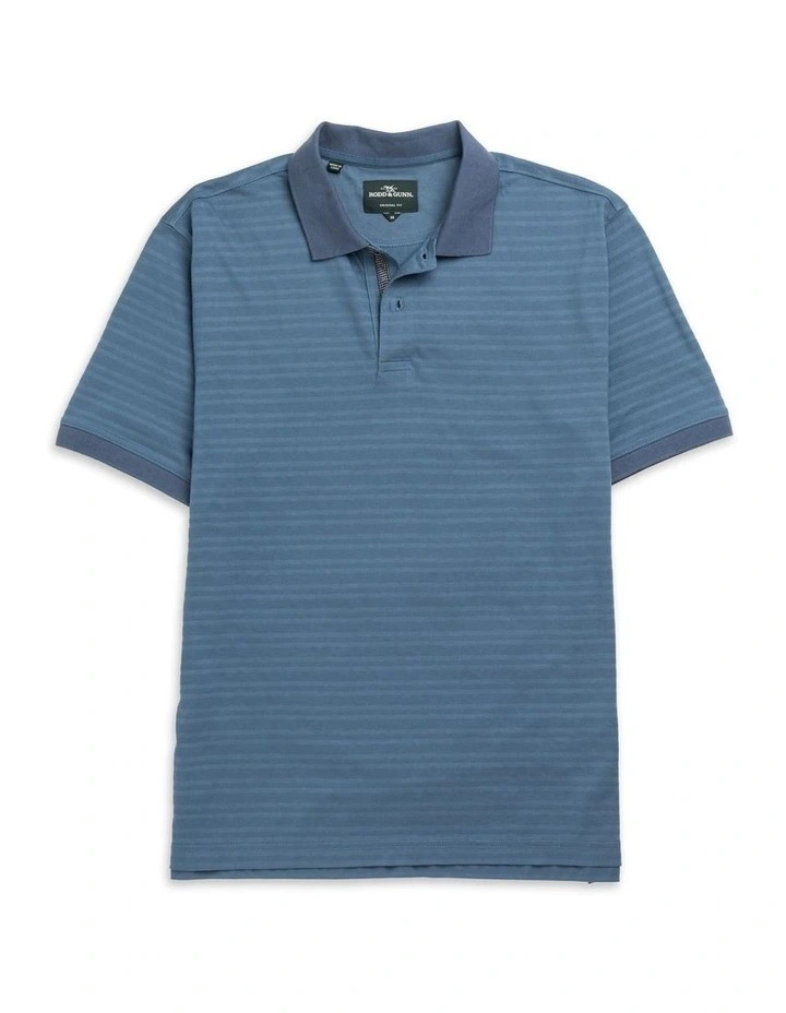 Evans Bay Sports Fit Polo in Bluestone image 4