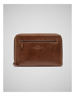 Picton File Medium Bag in Cognac
