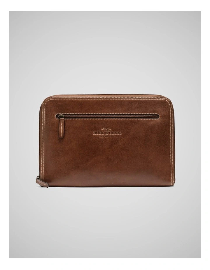 Picton File Medium Bag in Cognac image 1