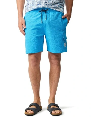 Winterton River Swim Short in Bright Blue