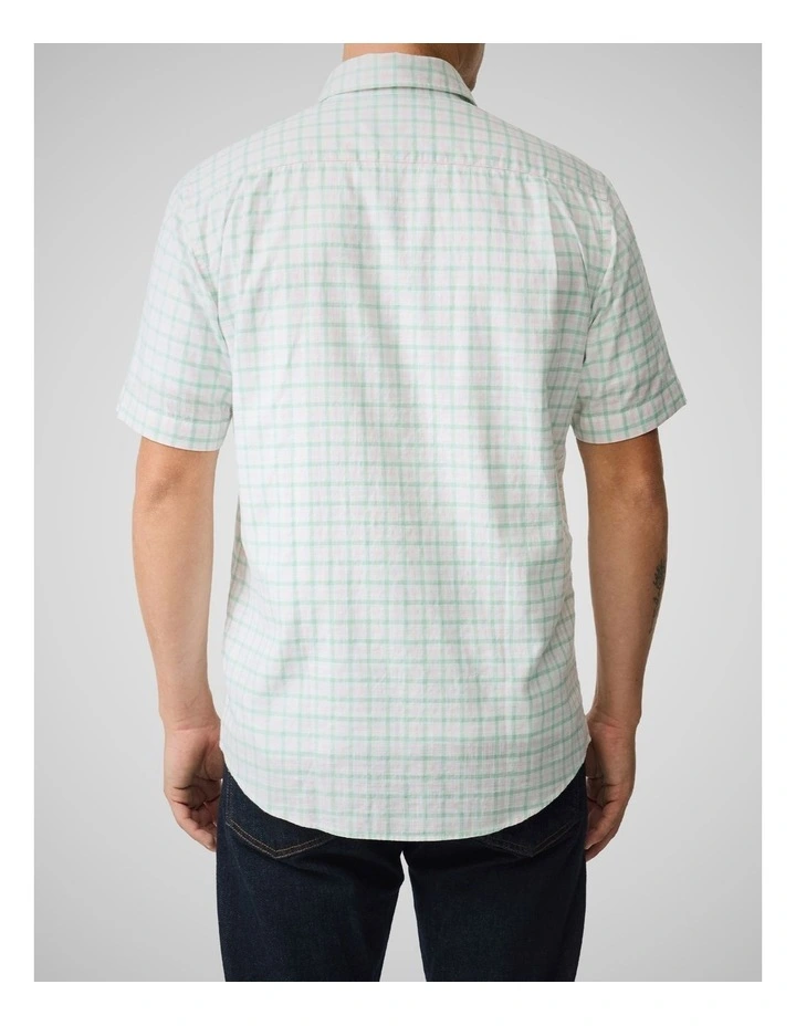 Timpanys Short Sleeve Shirt in White image 3