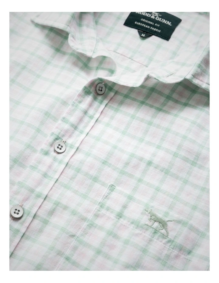 Timpanys Short Sleeve Shirt in White image 5
