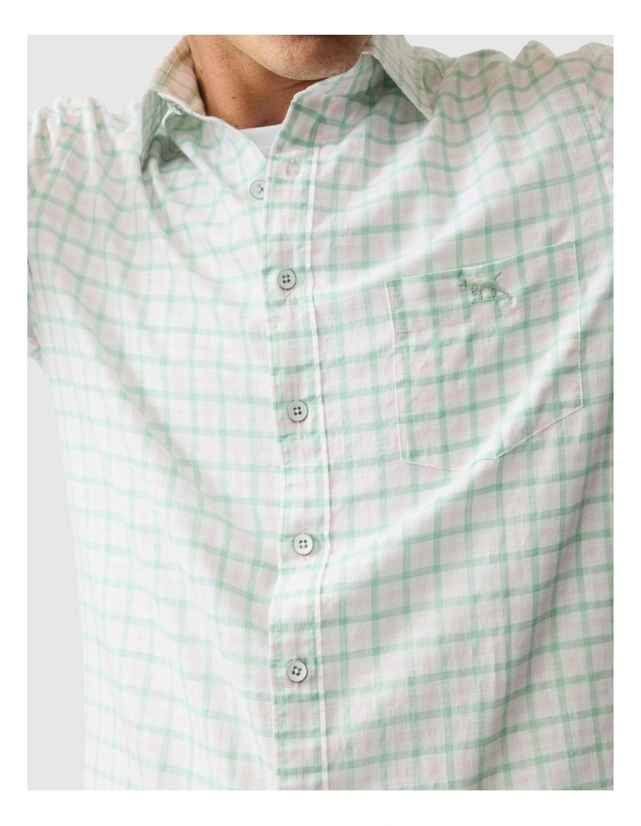 Timpanys Short Sleeve Shirt in White image 6