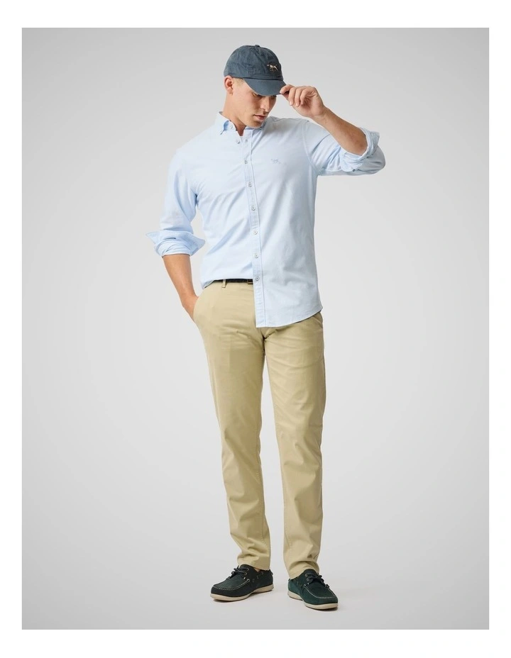 Thomas Road Chino Pant Long Leg in Natural image 2