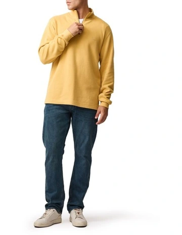 Alton Ave Sweat Shirt in Mustard