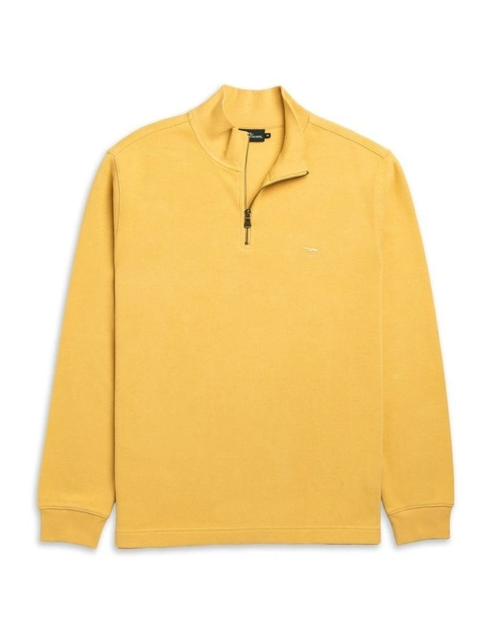 Alton Ave Sweat Shirt in Mustard image 4