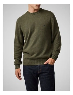 Gunn Crew Knit in Loden