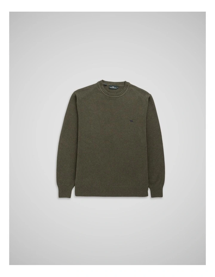 Gunn Crew Knit in Loden image 4