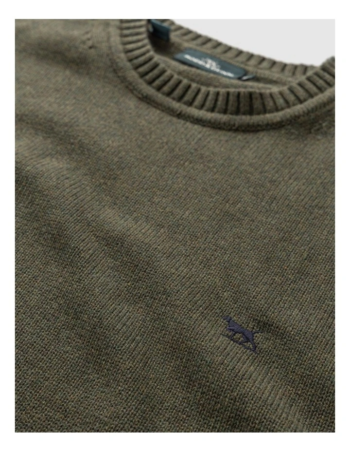 Gunn Crew Knit in Loden image 5