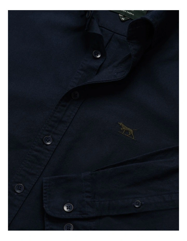 Oxford Sports Fit Shirt in Eclipse image 5