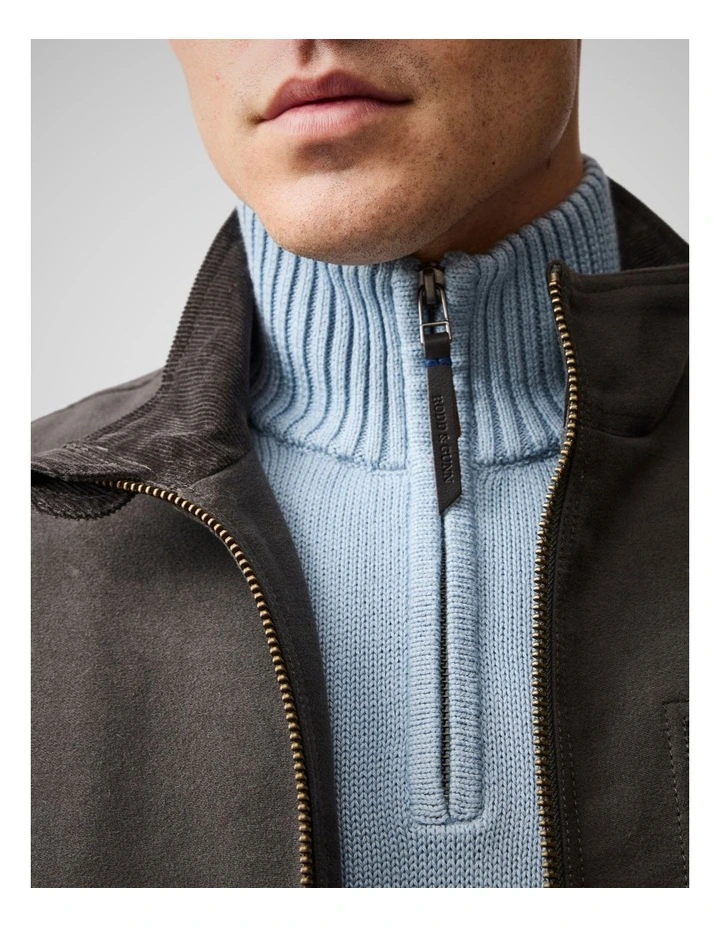 Merrick Bay Knit Sweater in Glacier image 6