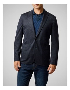 Moorefield Sports Fit Jacket in Indigo