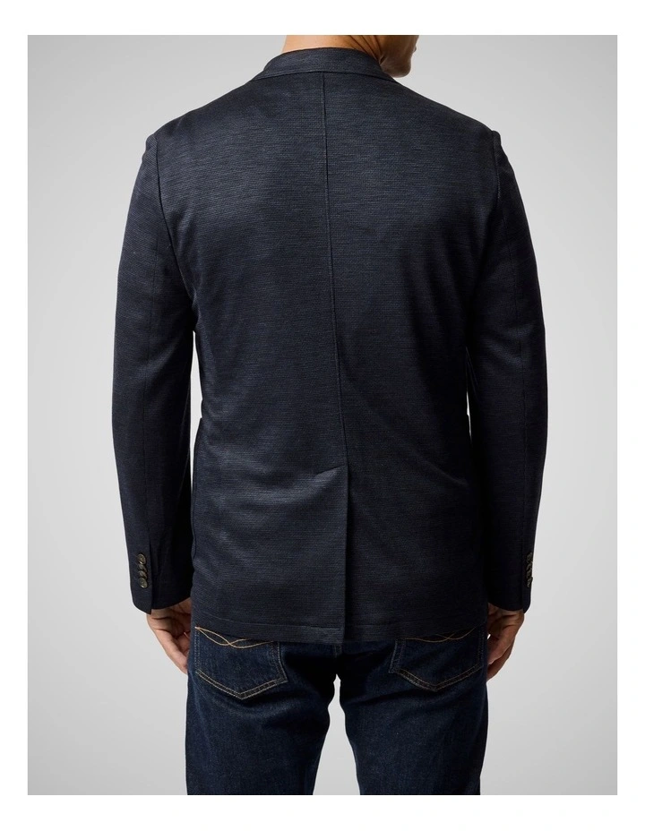 Moorefield Sports Fit Jacket in Indigo image 3