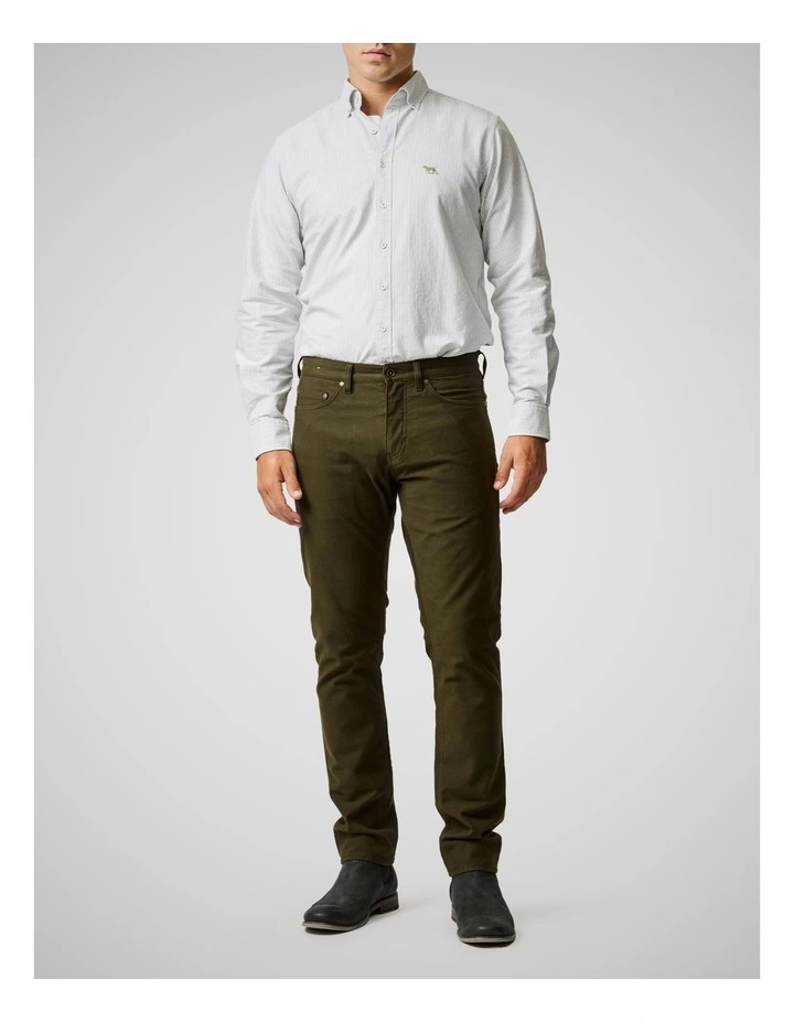 Motion 2 Straight Regular Leg Jeans in Seaweed image 2