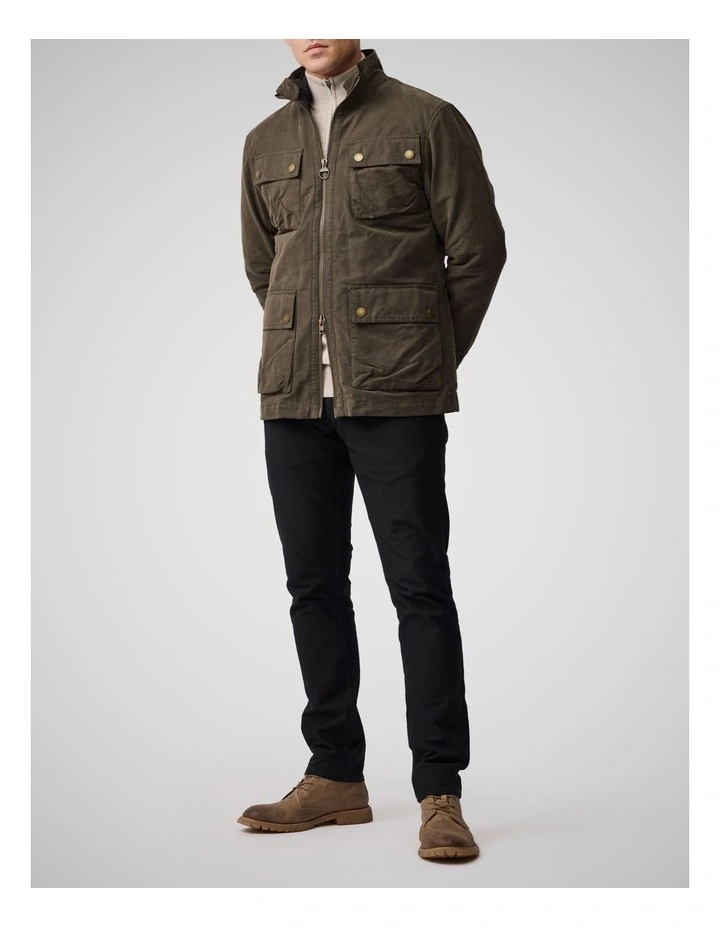 Aberdeen Jacket in Deep Olive image 2