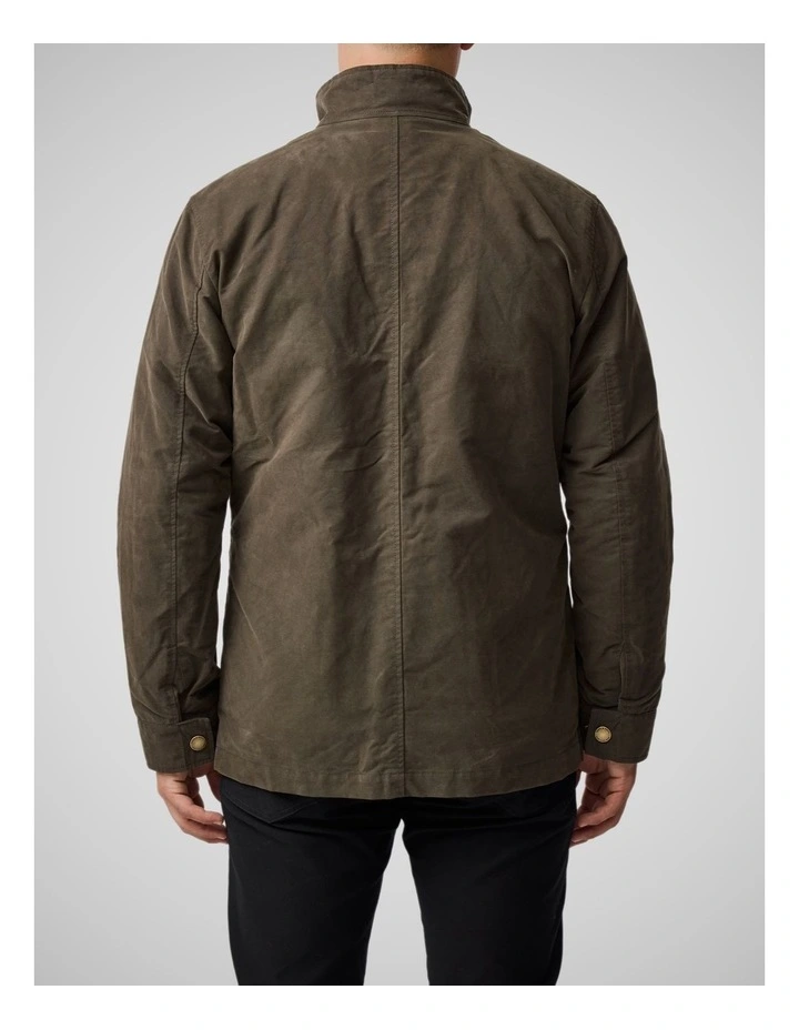 Aberdeen Jacket in Deep Olive image 3