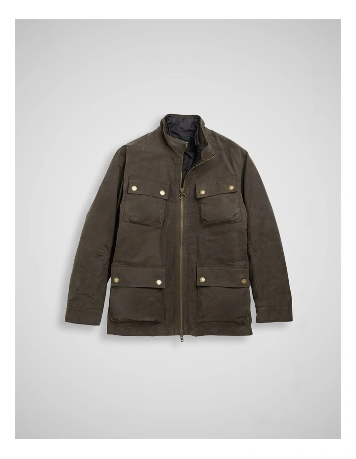 Aberdeen Jacket in Deep Olive image 4