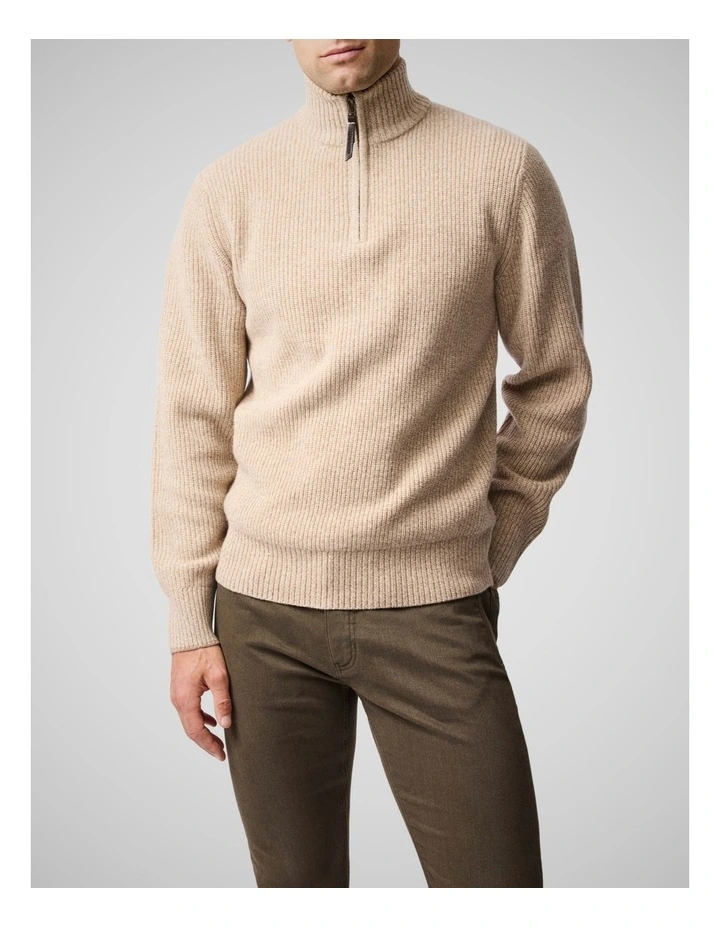Robbies Road Knit in Flax image 1