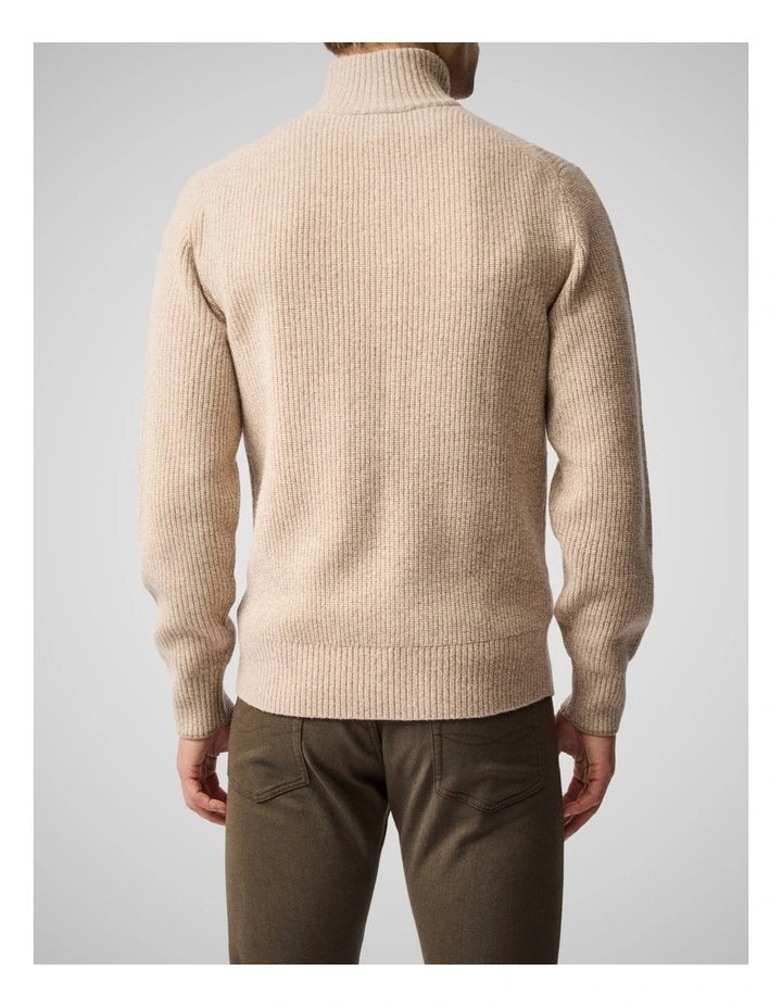Robbies Road Knit in Flax image 3