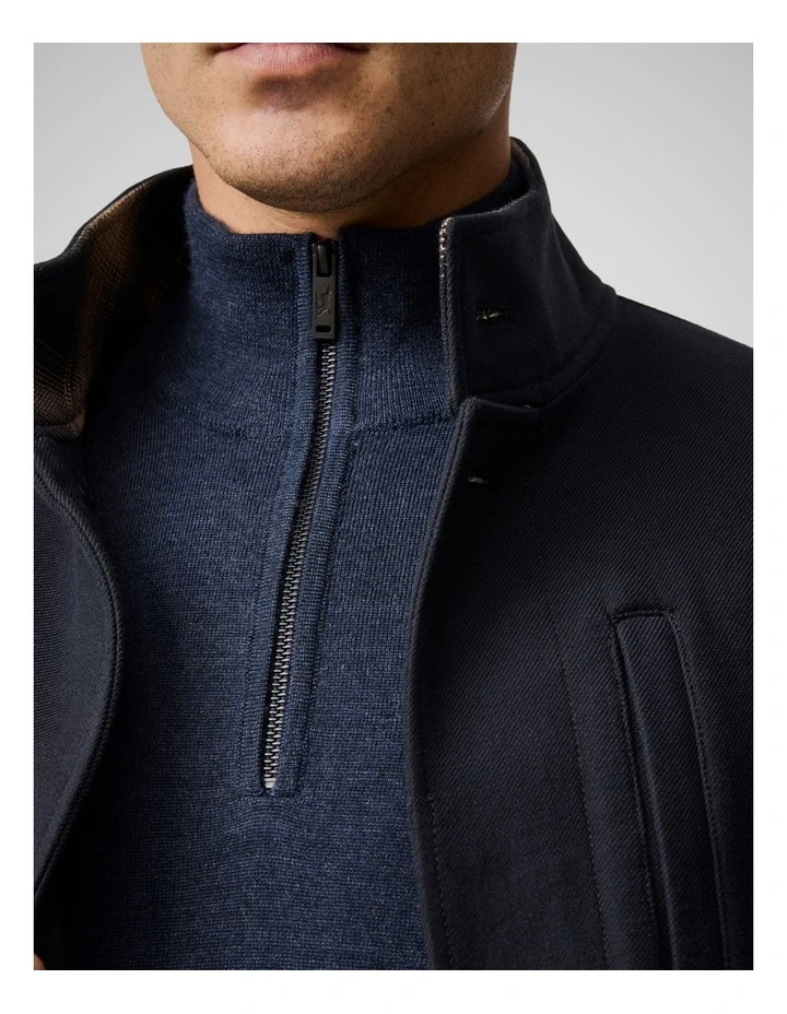 Nobles Knit Sweater in Blue image 6