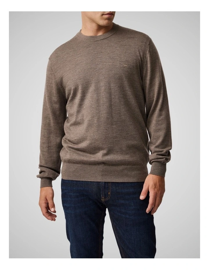 York Bay Knit in Brown image 1