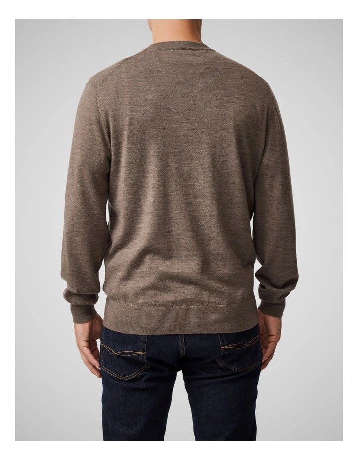 York Bay Knit in Brown image 3