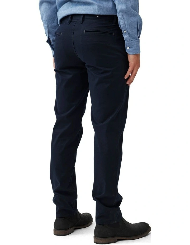 Barrhill Long Sleeve Sports Fit Shirt in Chambray image 2