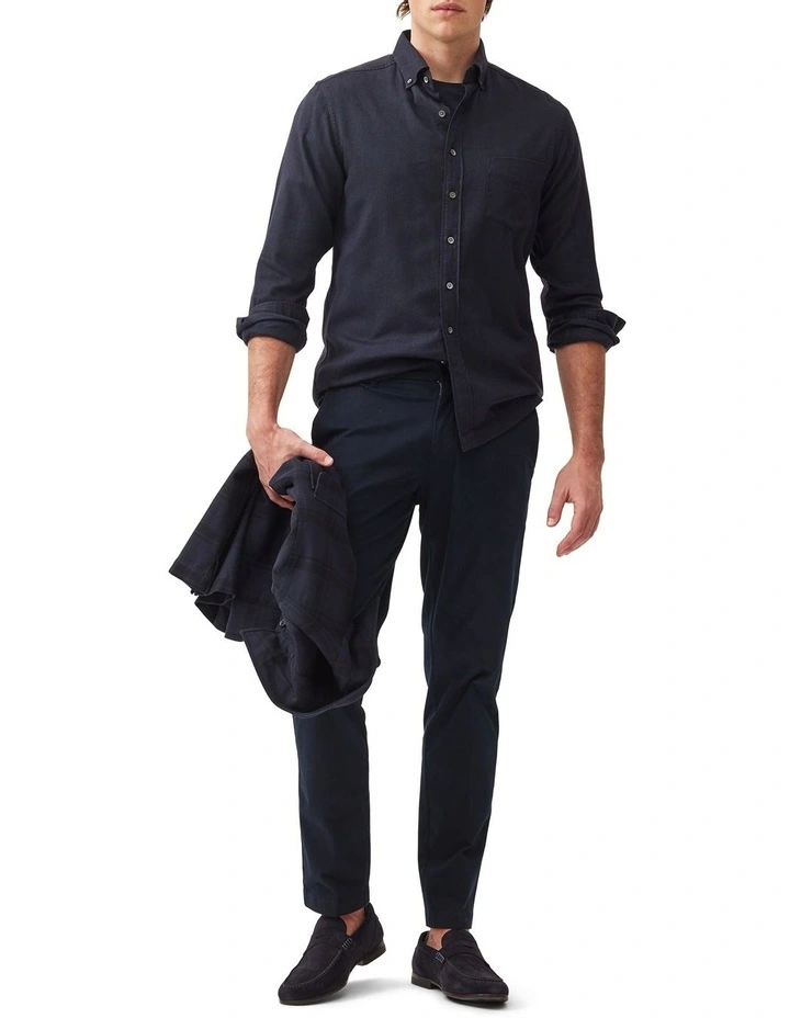 Barrhill Sports Fit Shirt in Twilight image 3
