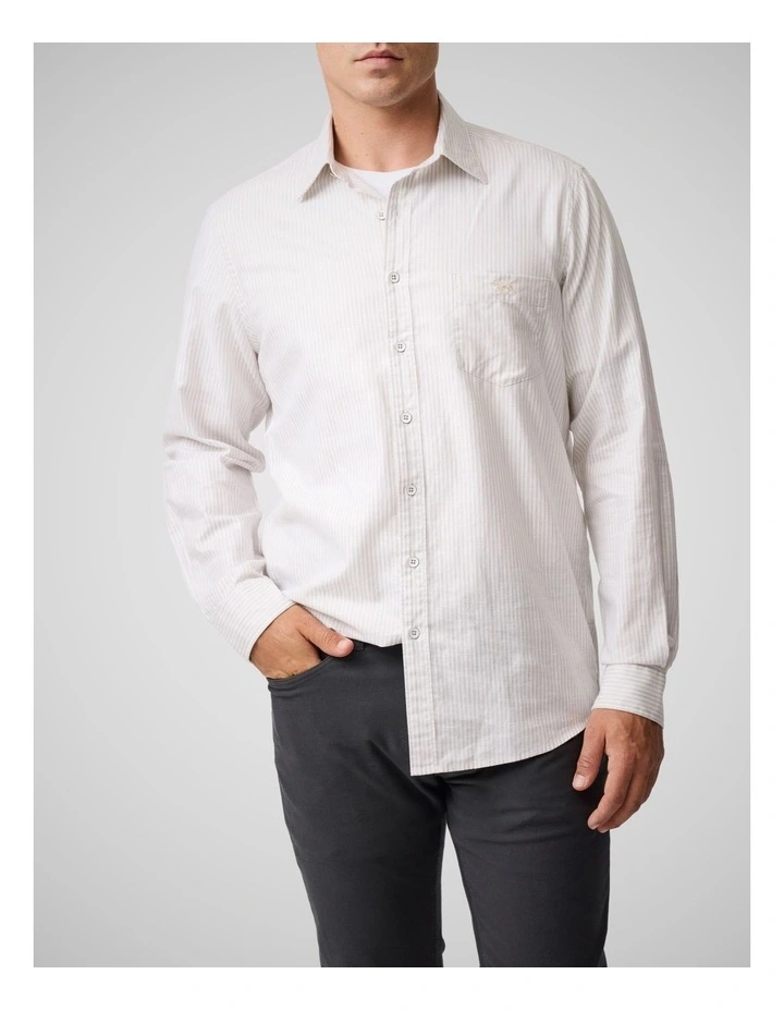 Castlepoint Long Sleeve Shirt in Champagne image 1