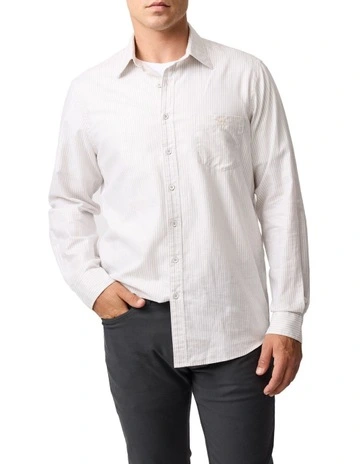 Castlepoint Long Sleeve Shirt in Champagne