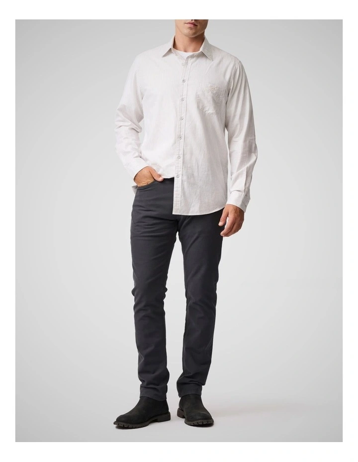 Castlepoint Long Sleeve Shirt in Champagne image 2