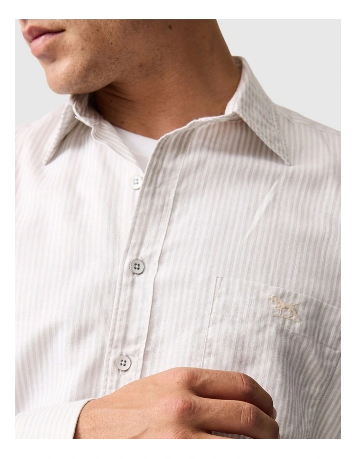 Castlepoint Long Sleeve Shirt in Champagne image 6