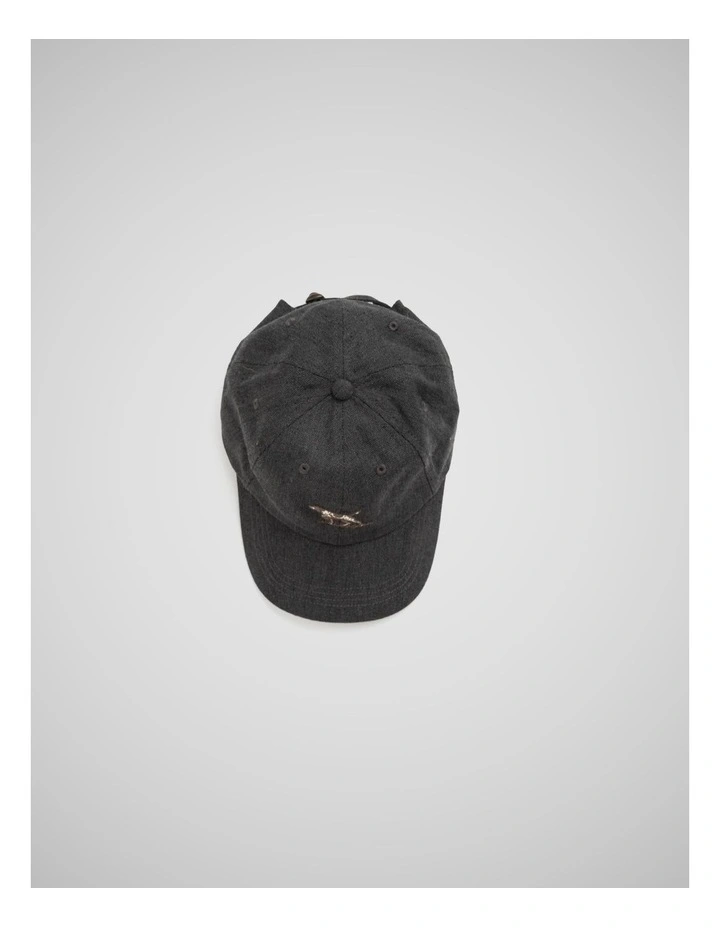 Signature Cap in Carbon Oxford image 2