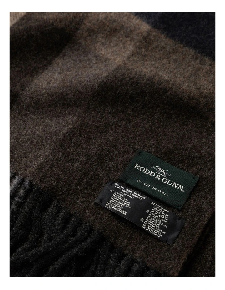 Jervois Road Scarf in Earth image 3