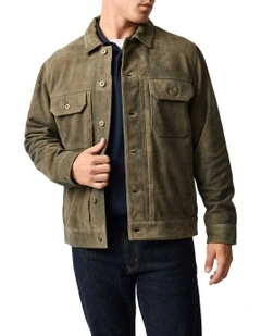 Little River Leather Jacket in Mouse
