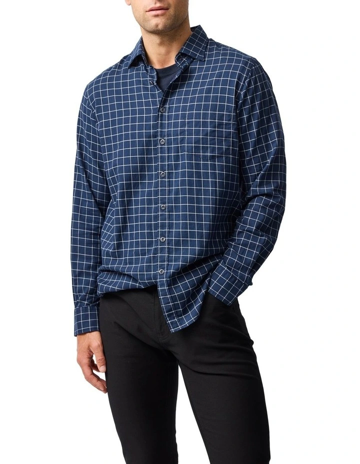 Glenrock Long Sleeve Shirt in Midnight image 1