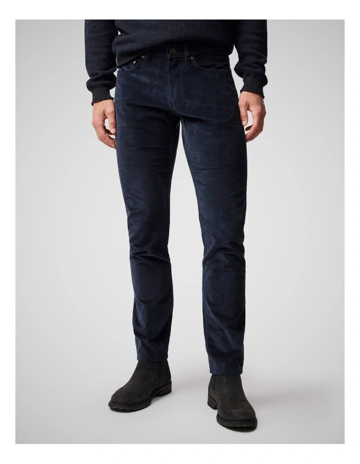 Ashhurst Straight Fit Jean Short Leg in Navy image 1