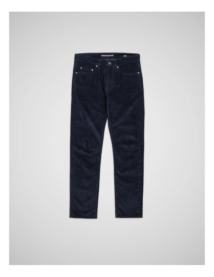 Ashhurst Straight Fit Jean Short Leg in Navy image 4