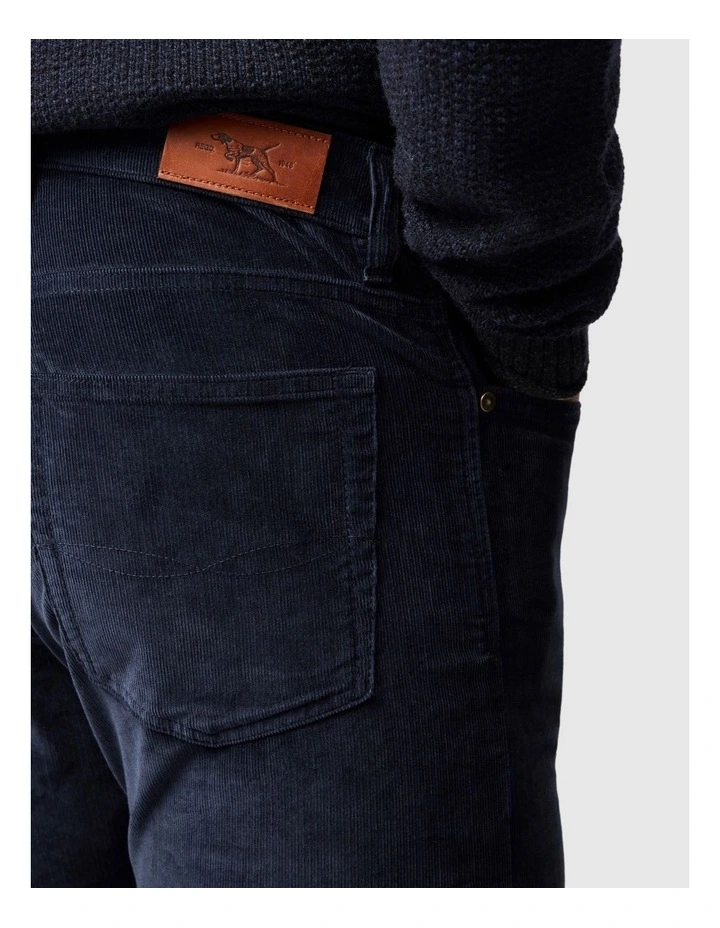 Ashhurst Straight Fit Jean Short Leg in Navy image 5