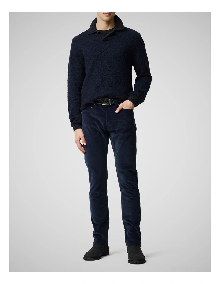 Ashhurst Straight Fit Jean Long Leg in Navy image 2
