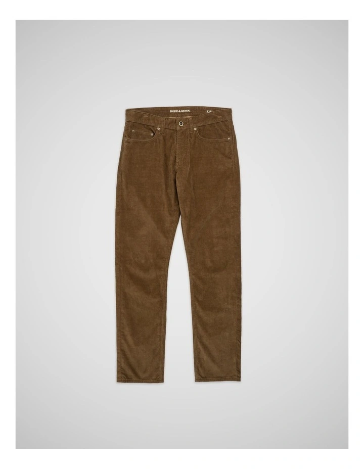 Ashhurst Straight Fit Jean Regular Leg in Tobacco image 4