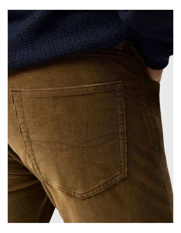 Ashhurst Straight Fit Jean Long Leg in Tobacco image 6