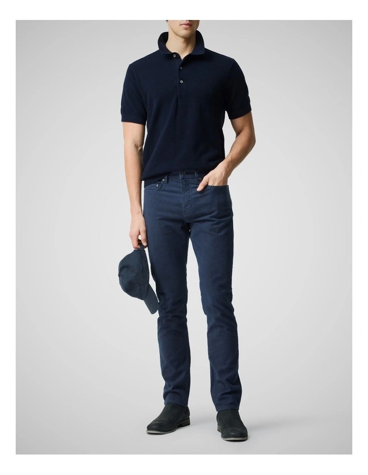 Glenvar Straight Fit Jean Regular Leg in Navy image 2